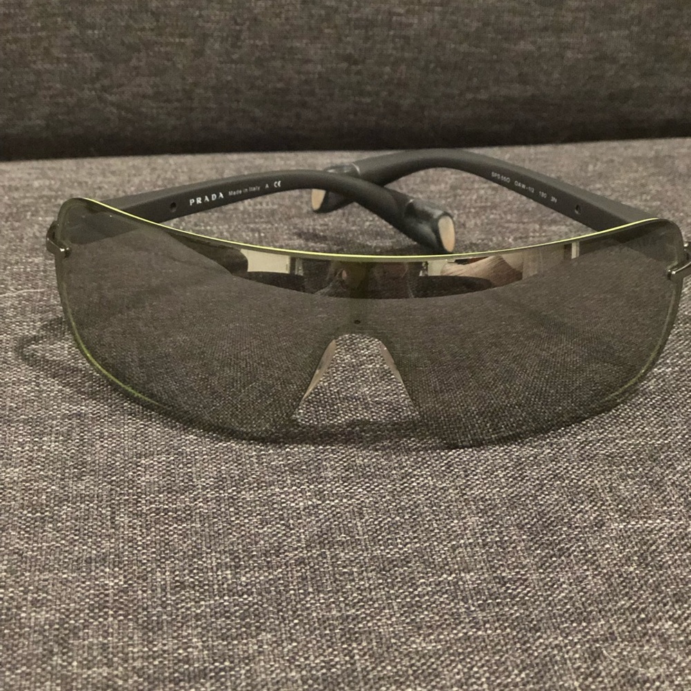 RARE Prada Mirrored unisex sunglasses